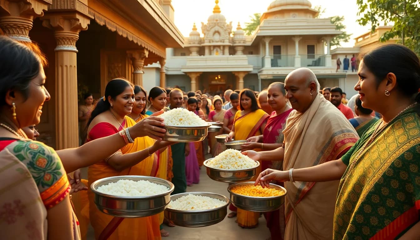 Prasadam seva